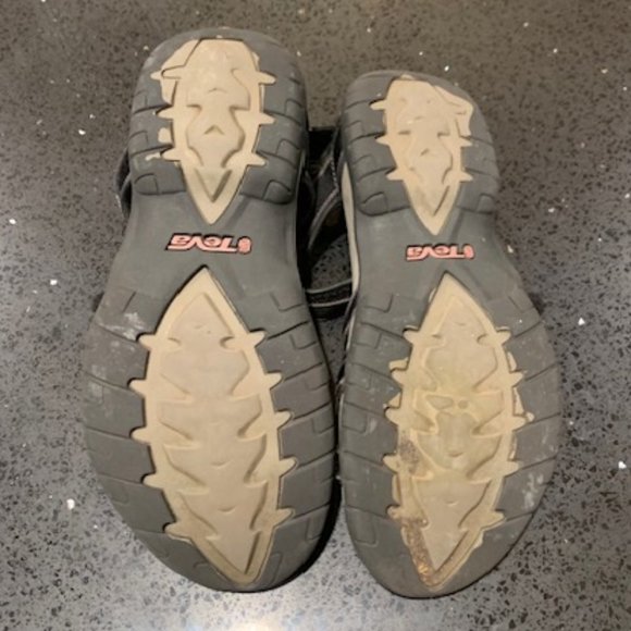 Teva Women's Black Sandals Size 9 - Picture 6 of 6